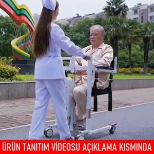 Comfort Plus DM 190U Hasta taşıma lifti banyo tuvalet sandalyesi