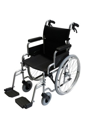 Poylin P120 Refakatçi Frenli Manuel Tekerlekli Sandalye