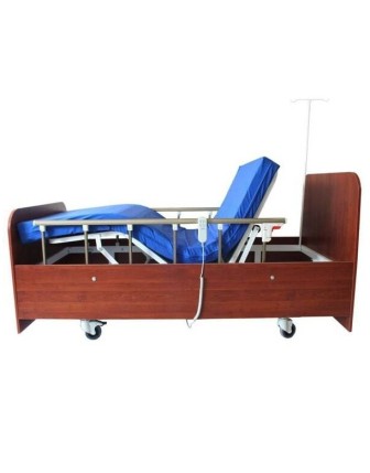 2 Motorlu Ahşap Hasta Yatağı ES-161