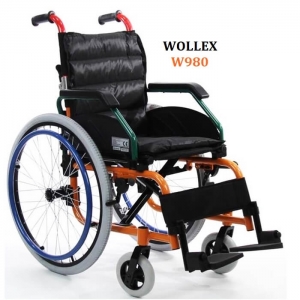 Wollex W980 Alüminyum Çocuk Tekerlekli Sandalyesi