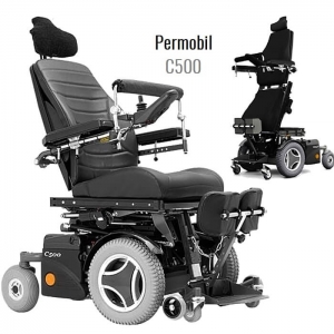 Permobil C500 Ayağa Kaldıran Akülü Sandalye
