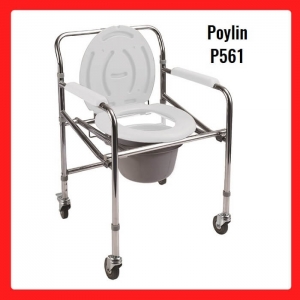 Poylin P561 Katlanır Tuvalet Sandalyesi