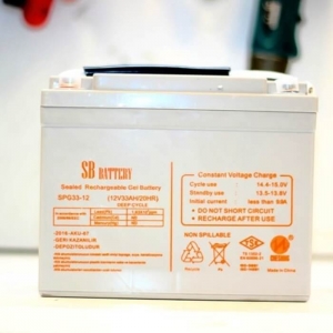 Sader SPG Akülü sandalye jel akü: 33 AH Sader akü