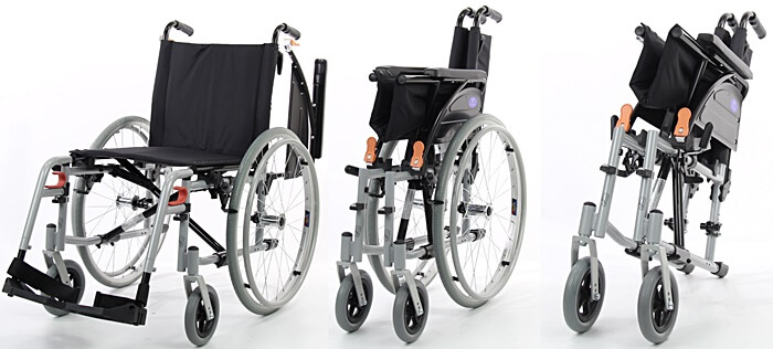 katlanan tekerlekli sandalye excel g-eco