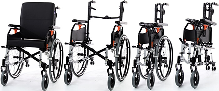 Katlanabilen tekerlekli sandalye excel g-neos